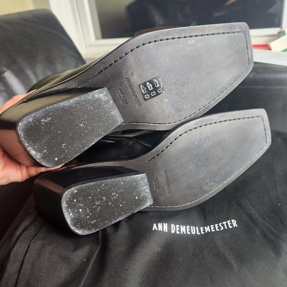ANN Demeulemeester Henrik black boots size 45 BNWT